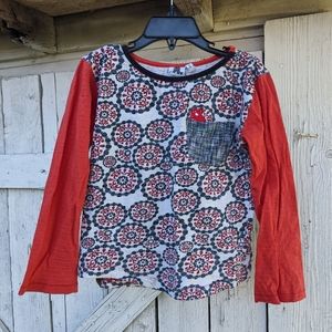 5-6y Oishi-M designer long sleeve tee